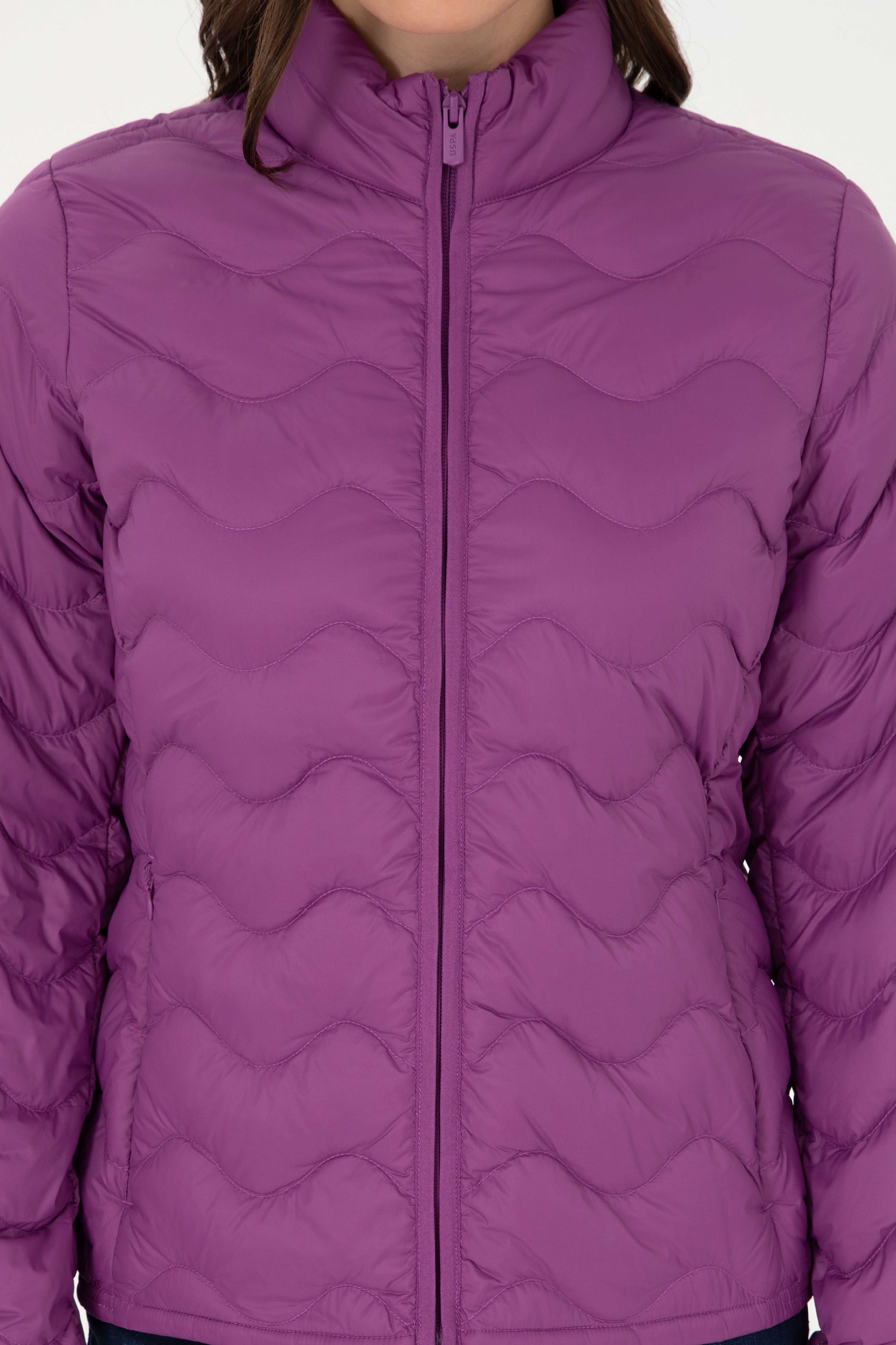 Kadın Menekşe Mont - Image 6