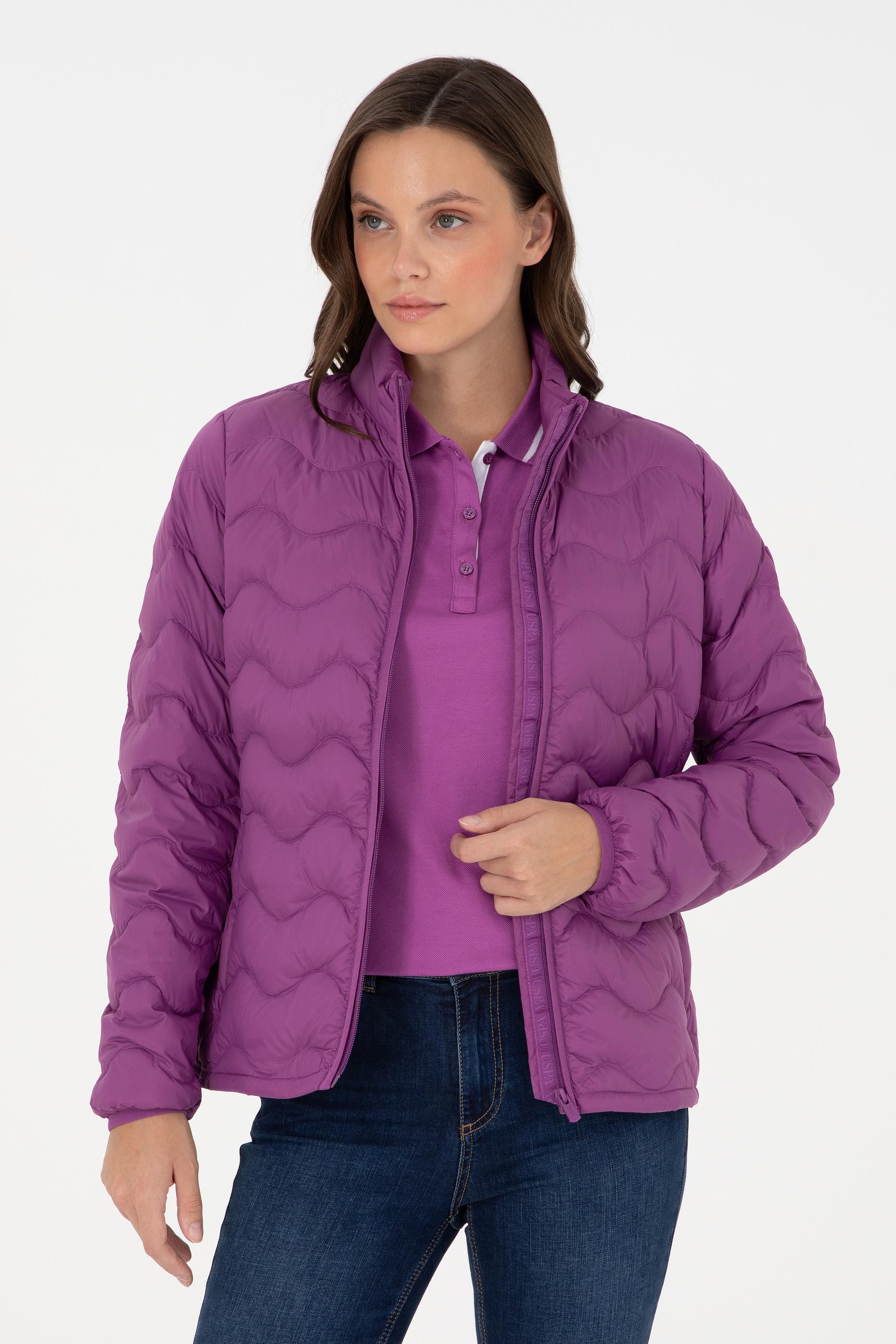 Kadın Menekşe Mont