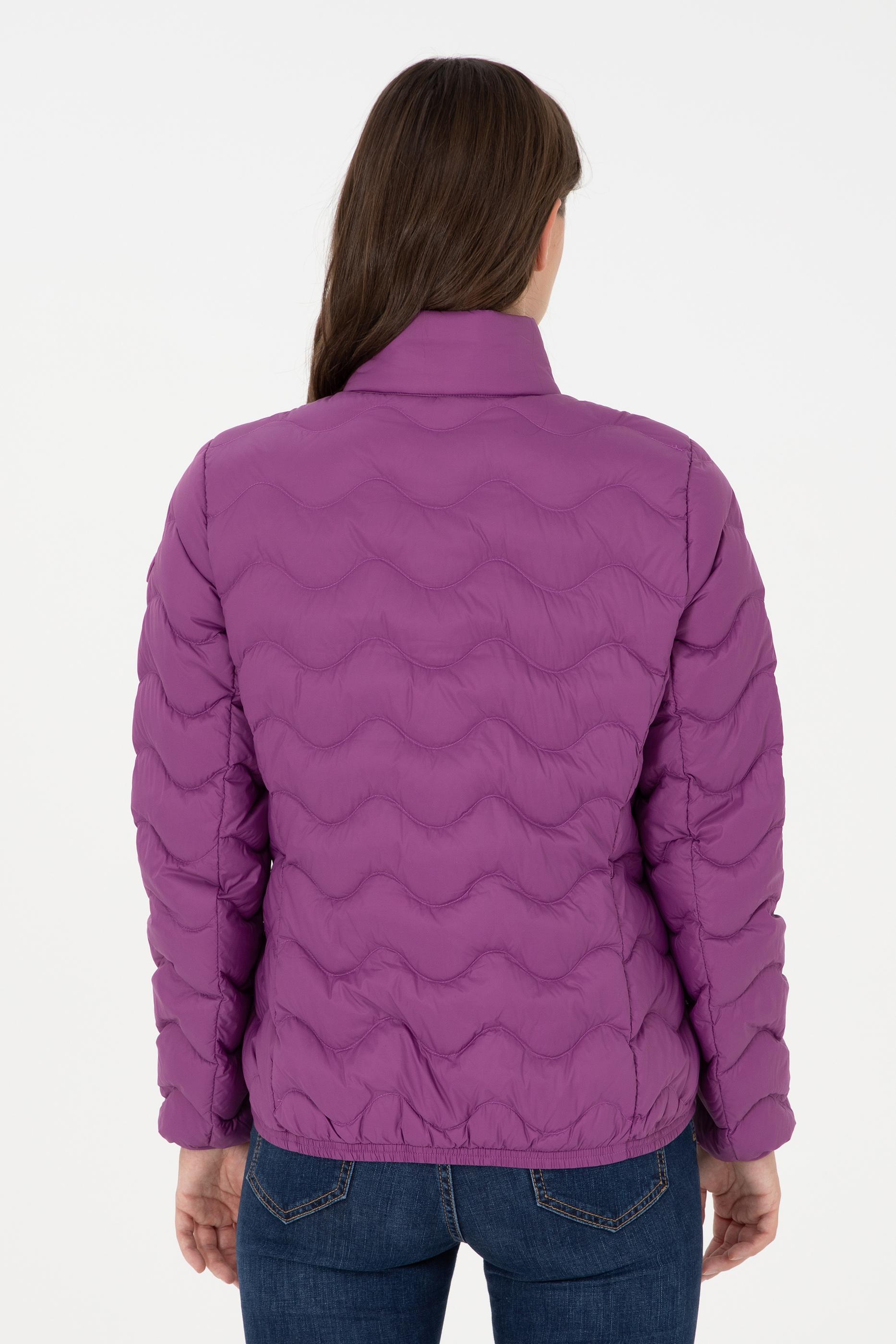 Kadın Menekşe Mont