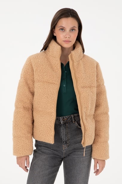 Kadın Camel Mont