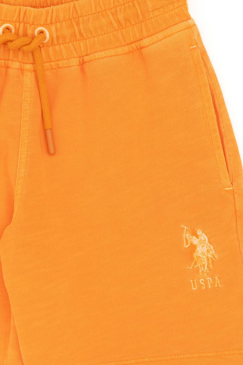 Erkek Çocuk Turuncu Örme Şort - 50279593045