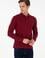 Erkek Bordo Basic Sweatshirt
