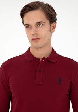 Erkek Bordo Basic Sweatshirt - 50289060118