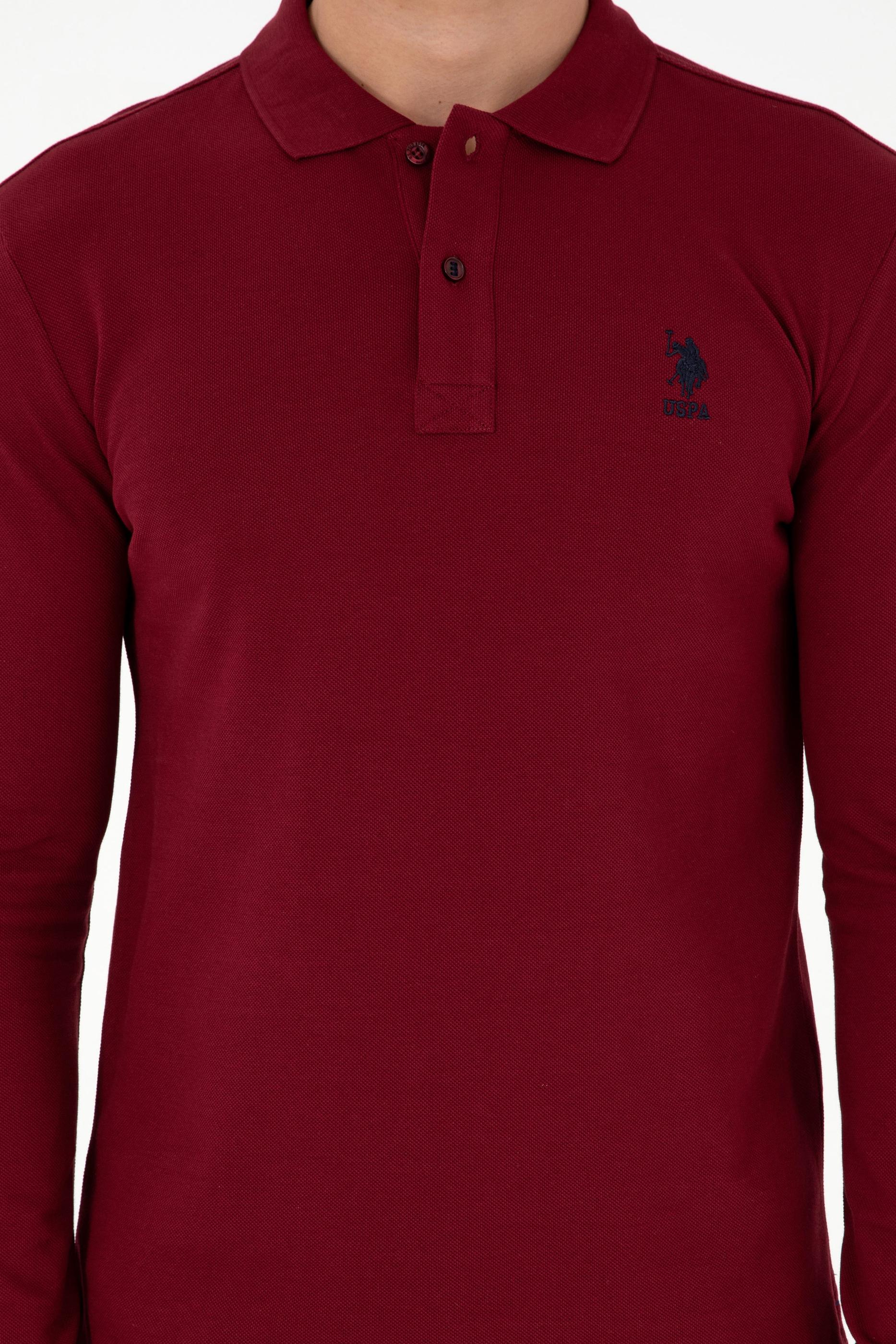 Erkek Bordo Basic Sweatshirt