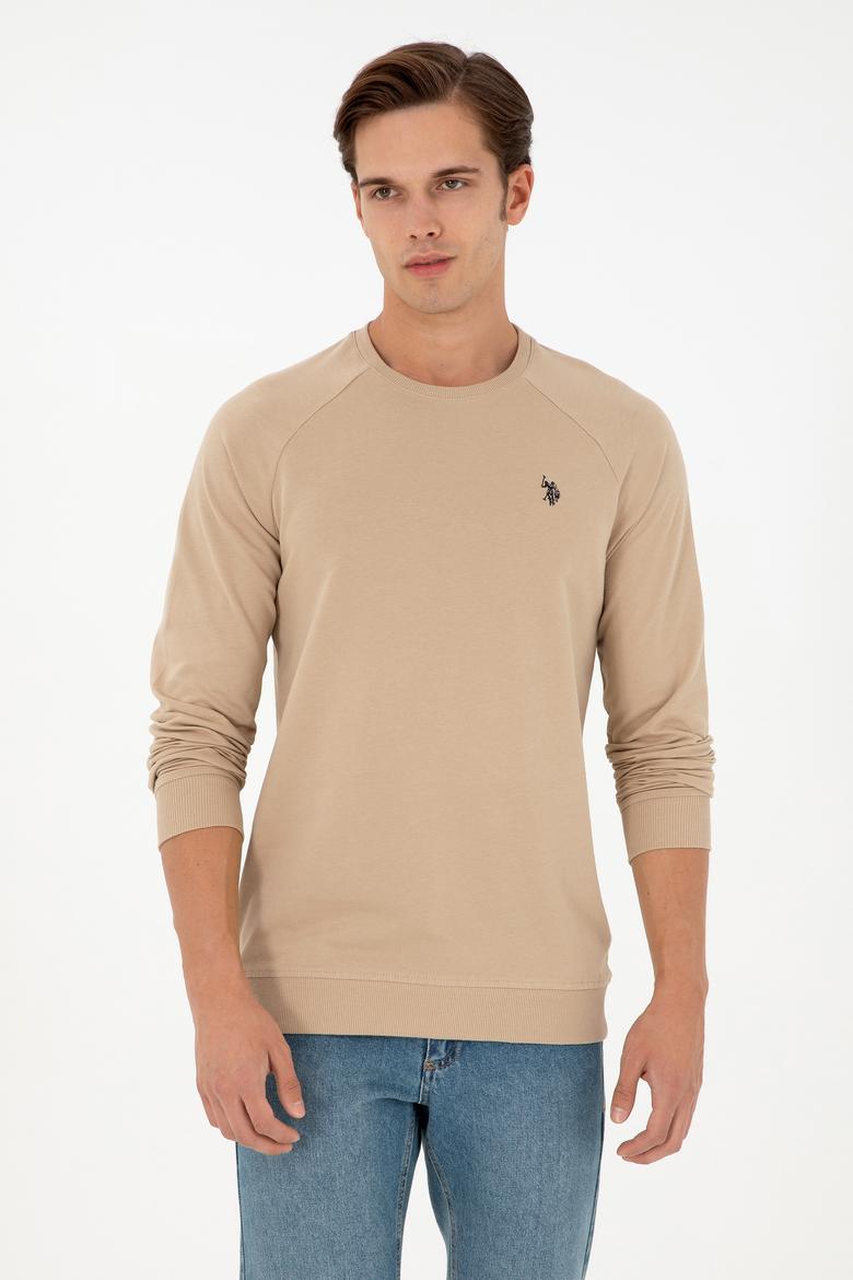Erkek Kum Basic Sweatshirt