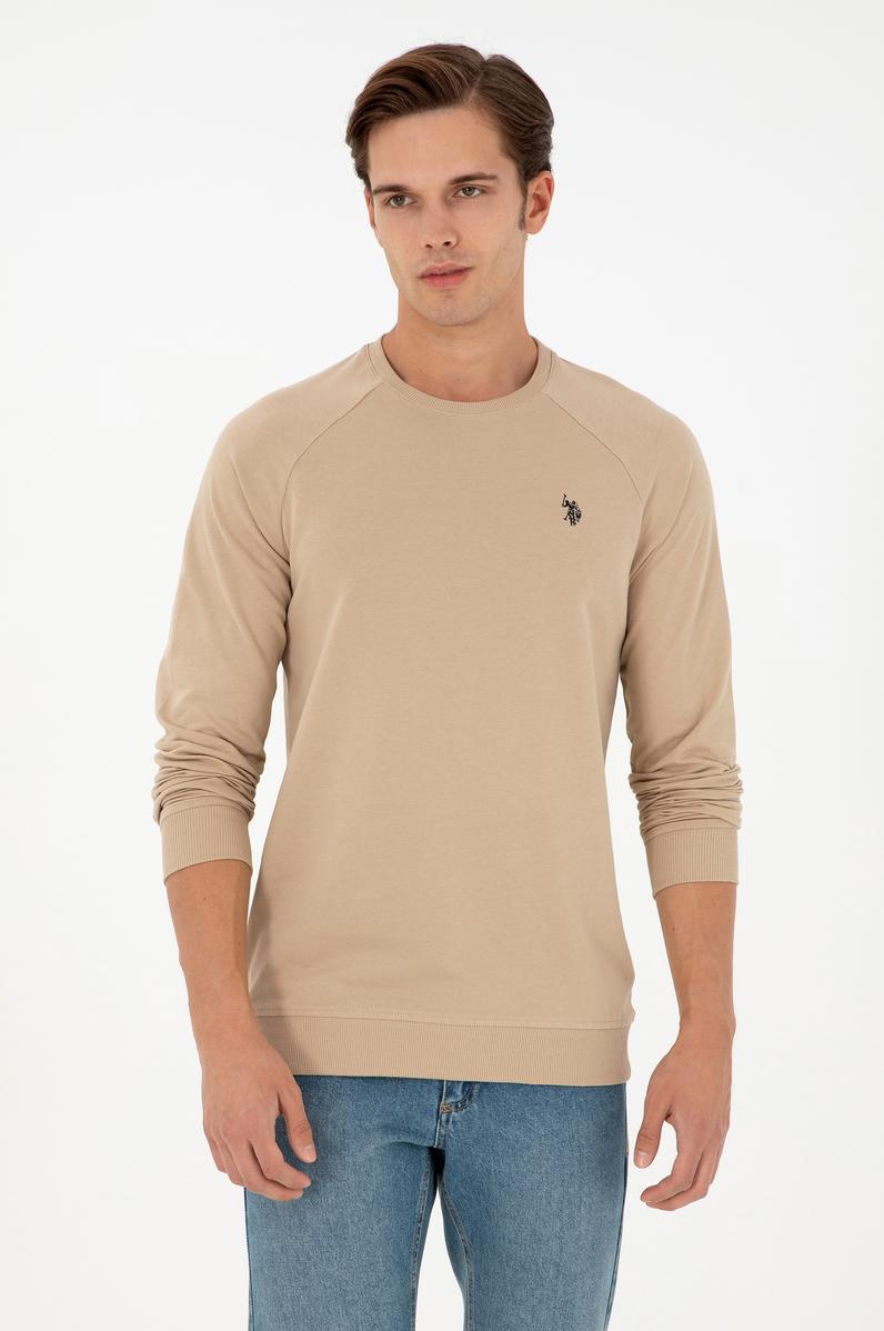 Erkek Kum Basic Sweatshirt
