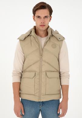 Erkek Açık Haki Yelek - 50290798024