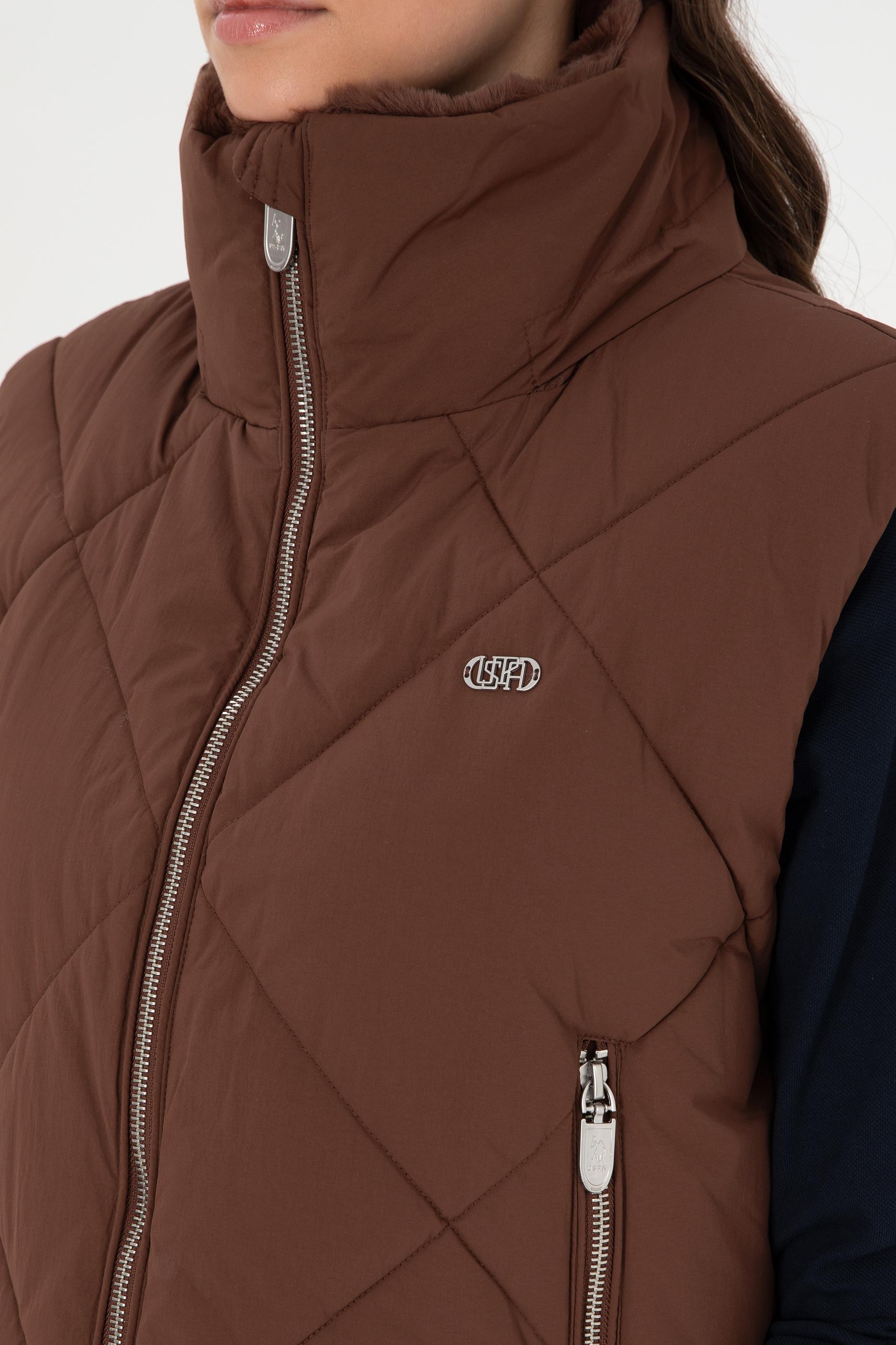 Kadın Kahverengi Yelek