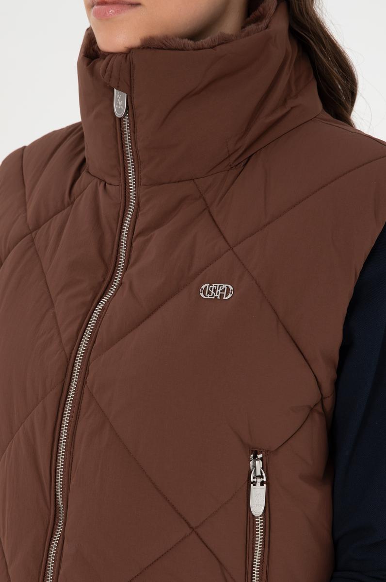 Kadın Kahverengi Yelek