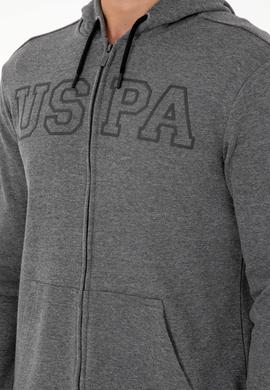 Erkek Antrasit Melanj Örme Hırka - 50295172077