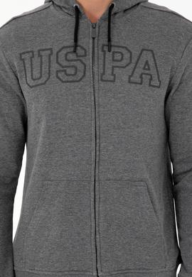 Erkek Antrasit Melanj Örme Hırka - 50295172077