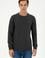 Erkek Regular Fit Bisiklet Yaka Antrasit Sweatshirt