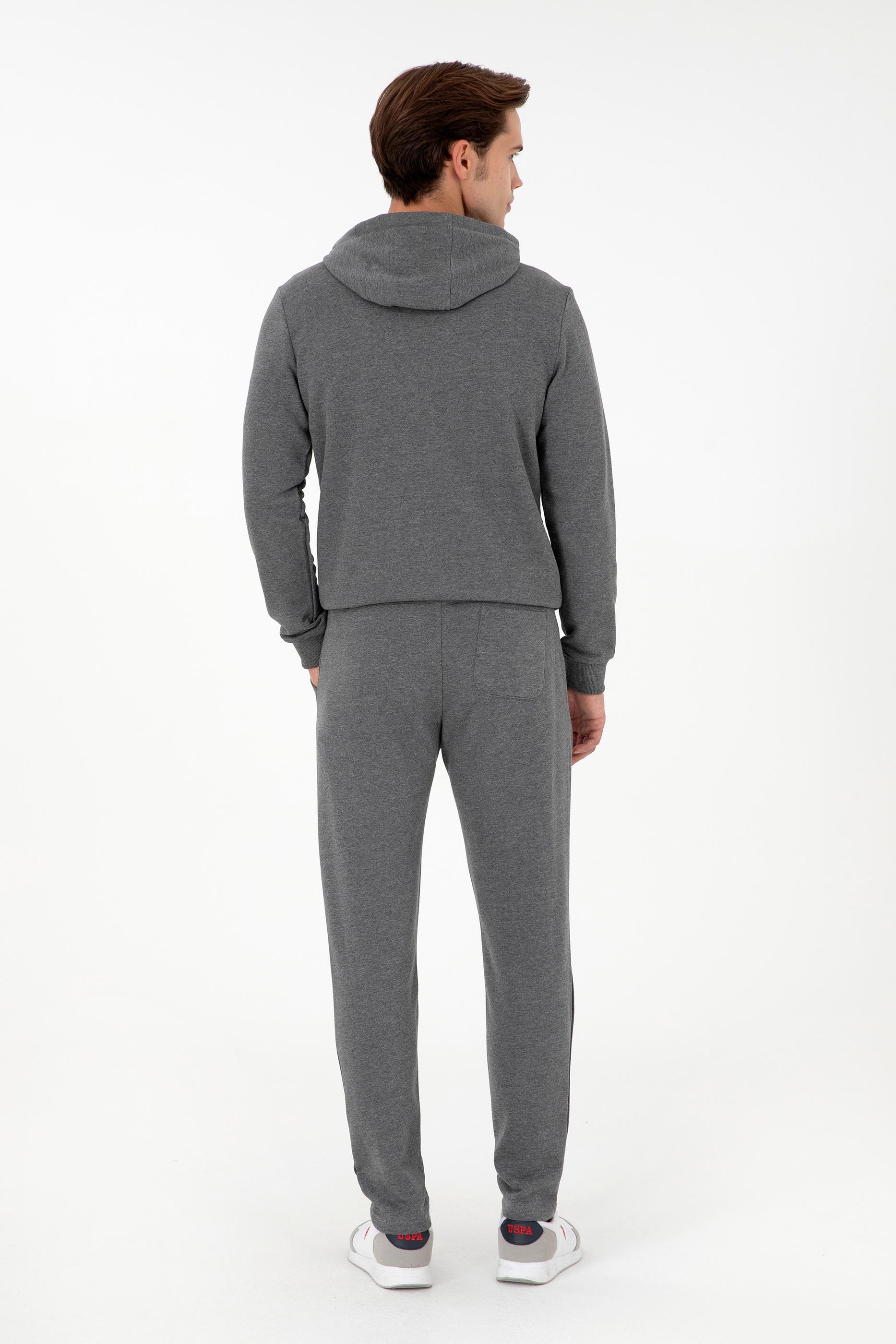 Erkek Antrasit Melanj Eşofman Altı