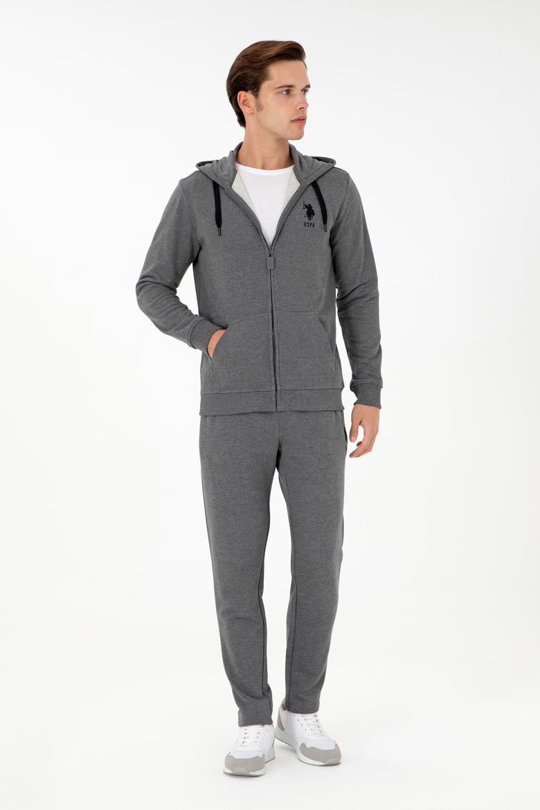 Erkek Antrasit Melanj Eşofman Altı