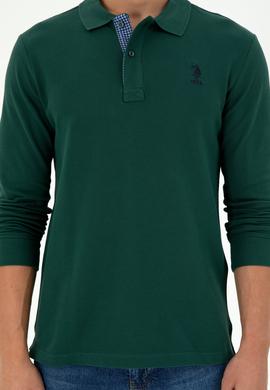 Erkek Koyu Yeşil Basic Sweatshirt - 50289062086