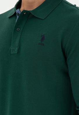 Erkek Koyu Yeşil Basic Sweatshirt - 50289062086