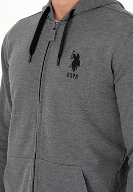 Erkek Antrasit Melanj Örme Hırka - 50289028016