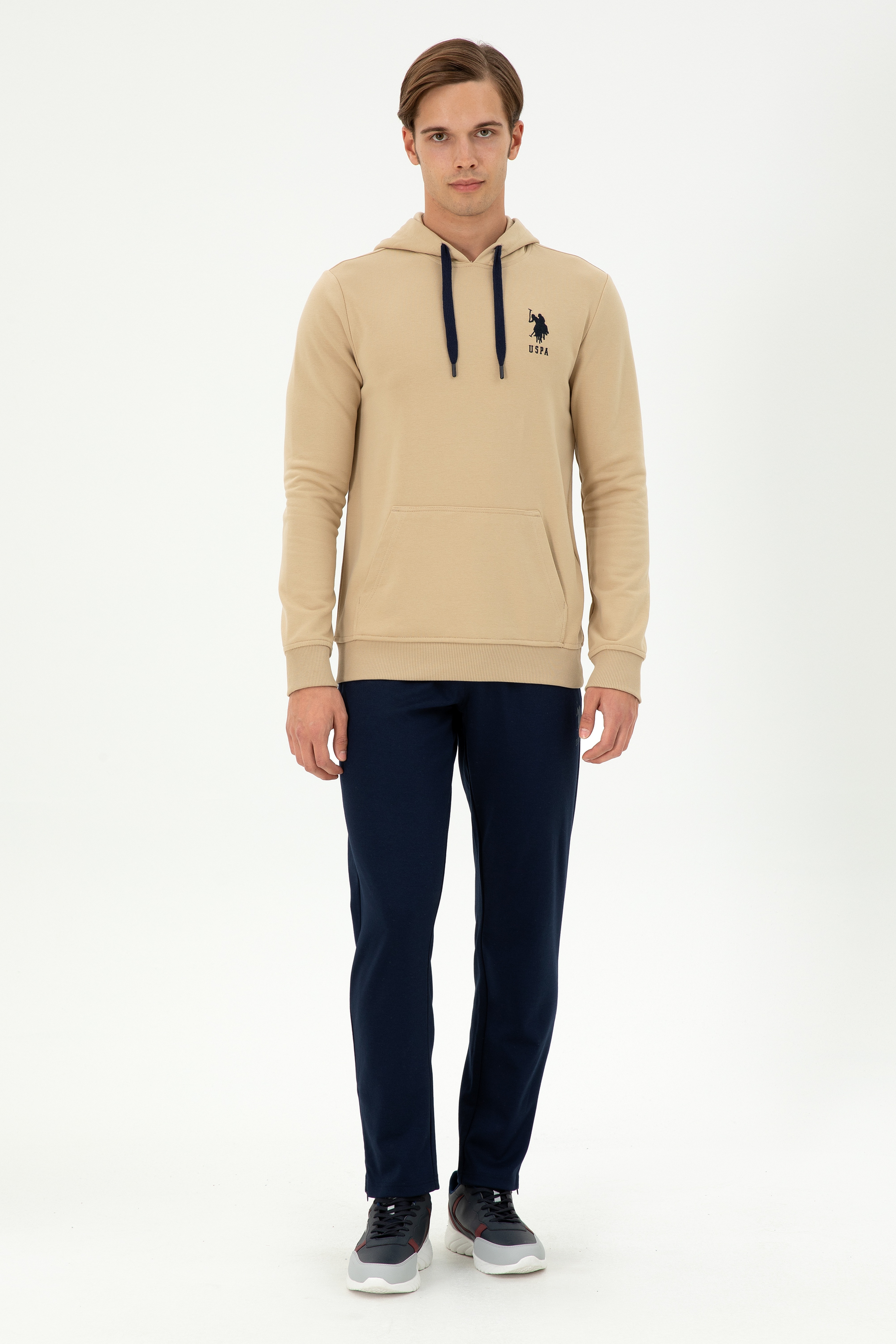 Erkek Kum Basic Sweatshirt - Image 4