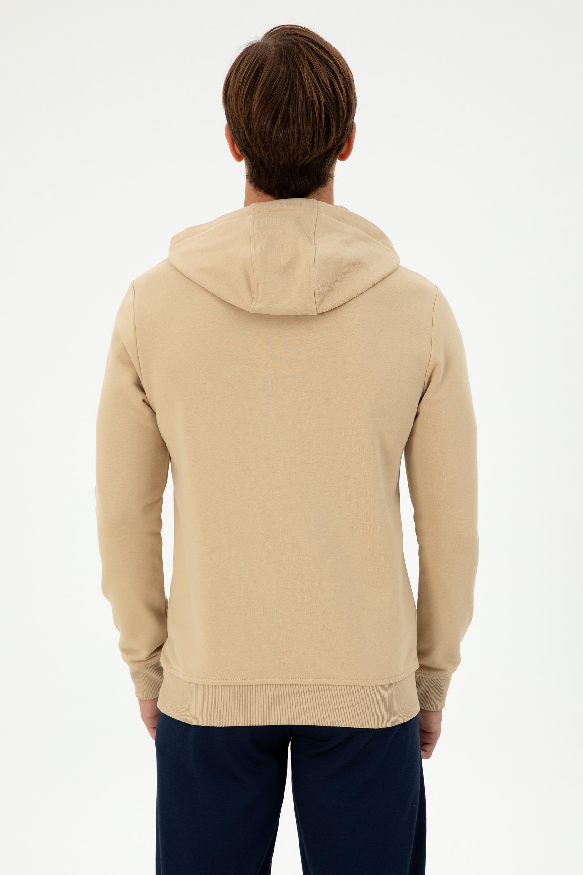 Erkek Kum Basic Sweatshirt