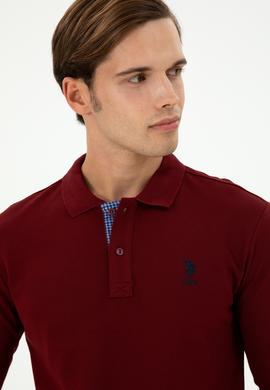 Erkek Bordo Basic Sweatshirt - 50289062176