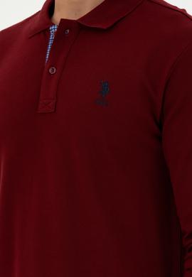 Erkek Bordo Basic Sweatshirt - 50289062176