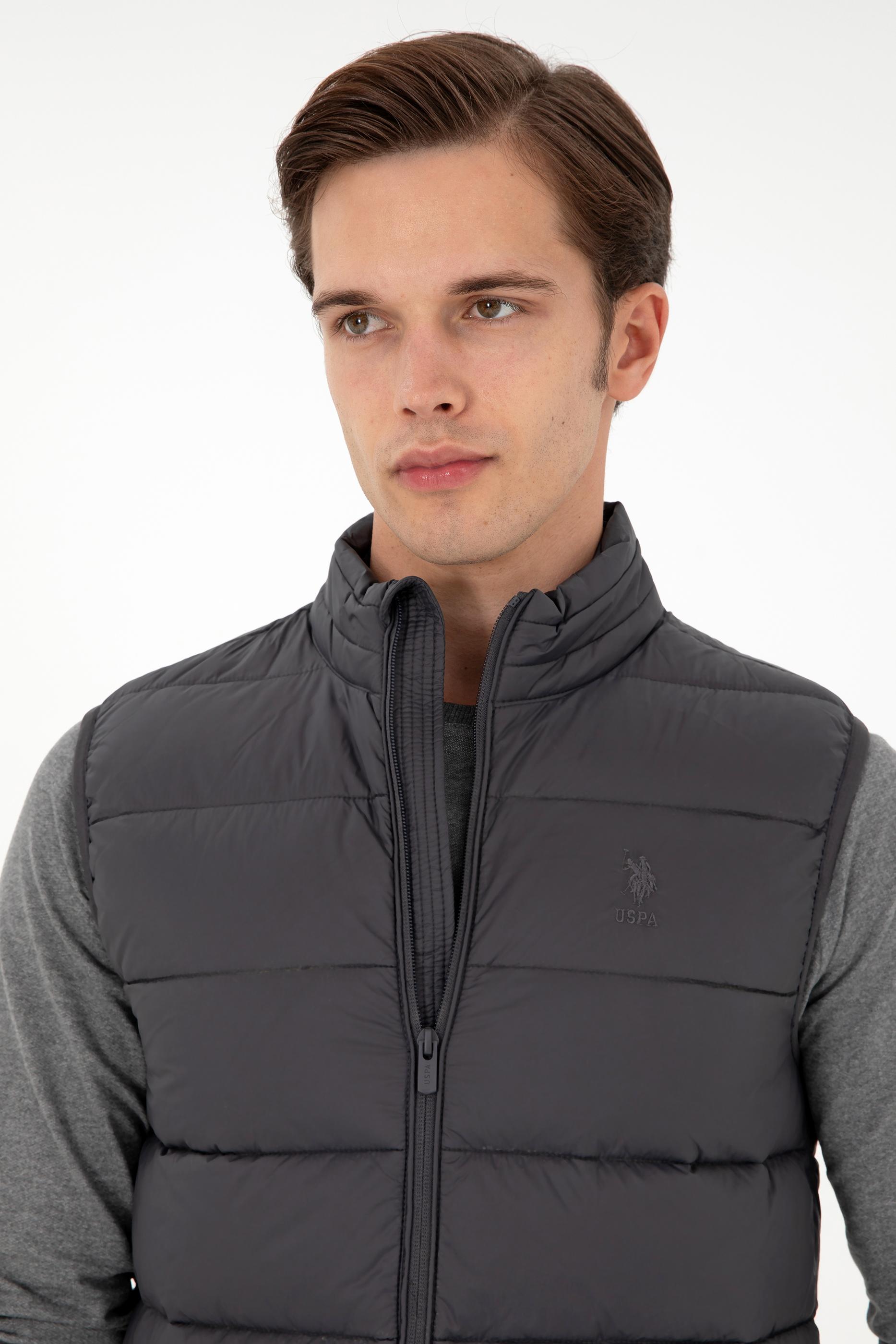 Erkek Antrasit Yelek