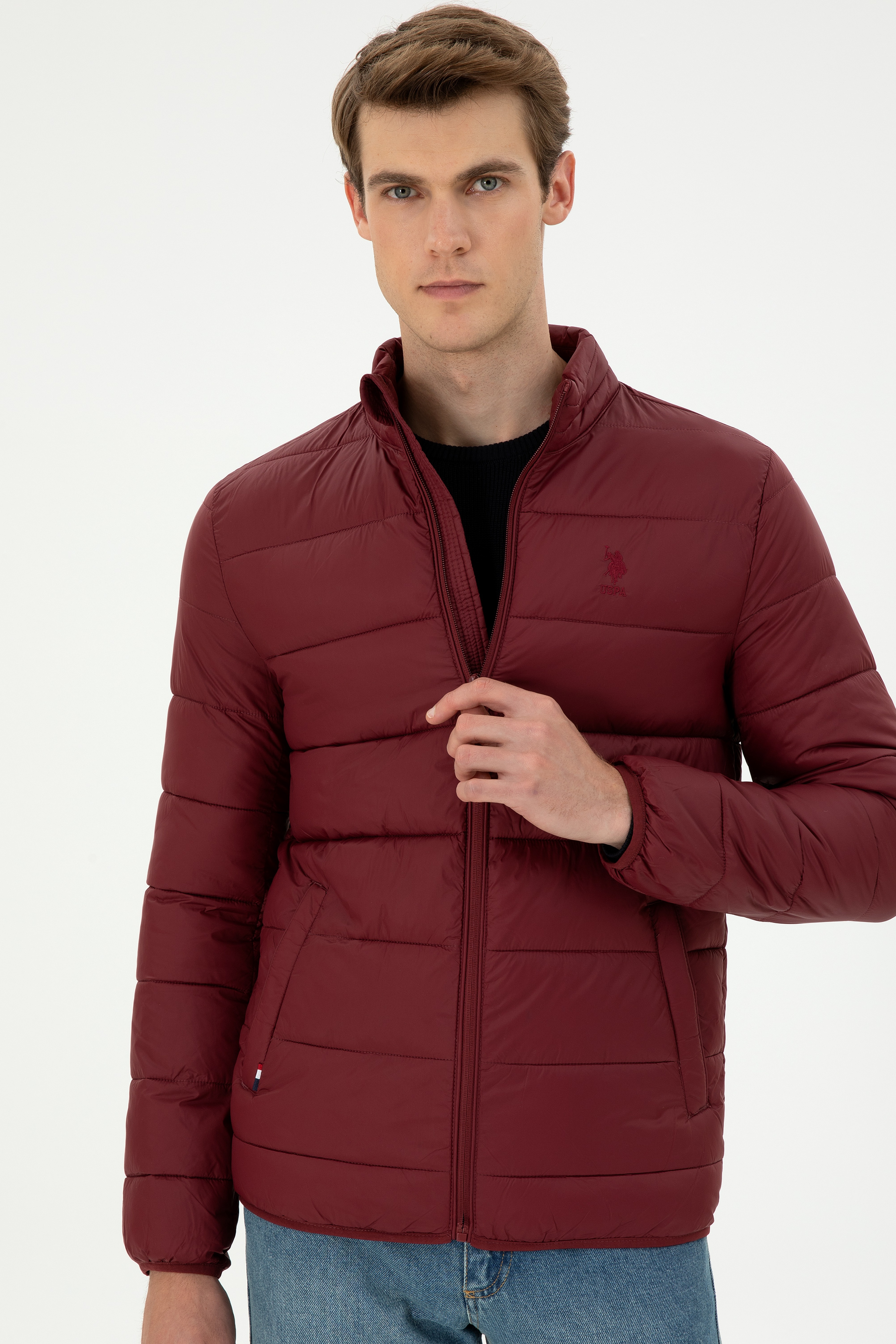Erkek Bordo Mont - Image 3