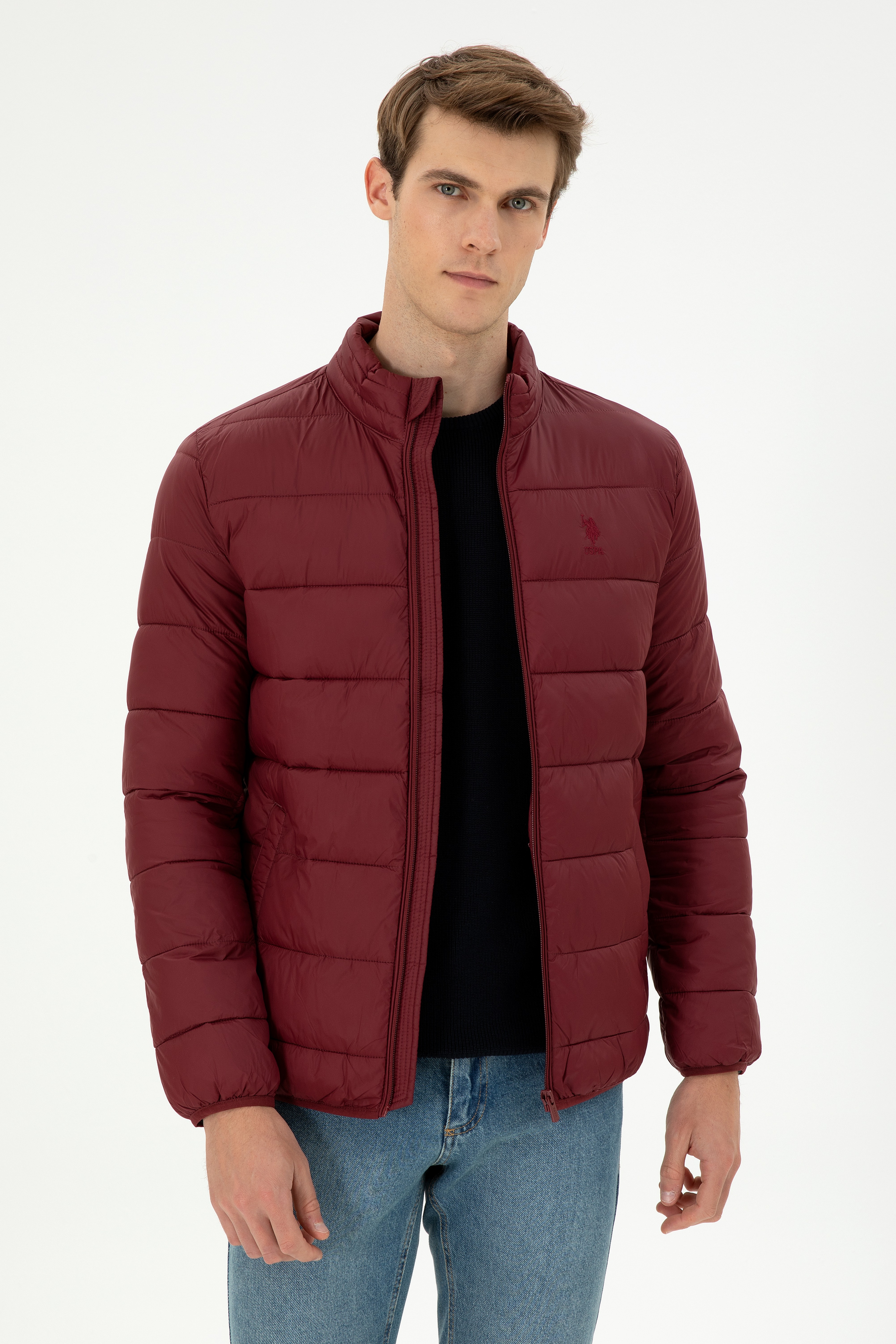 Erkek Bordo Mont - Image 1