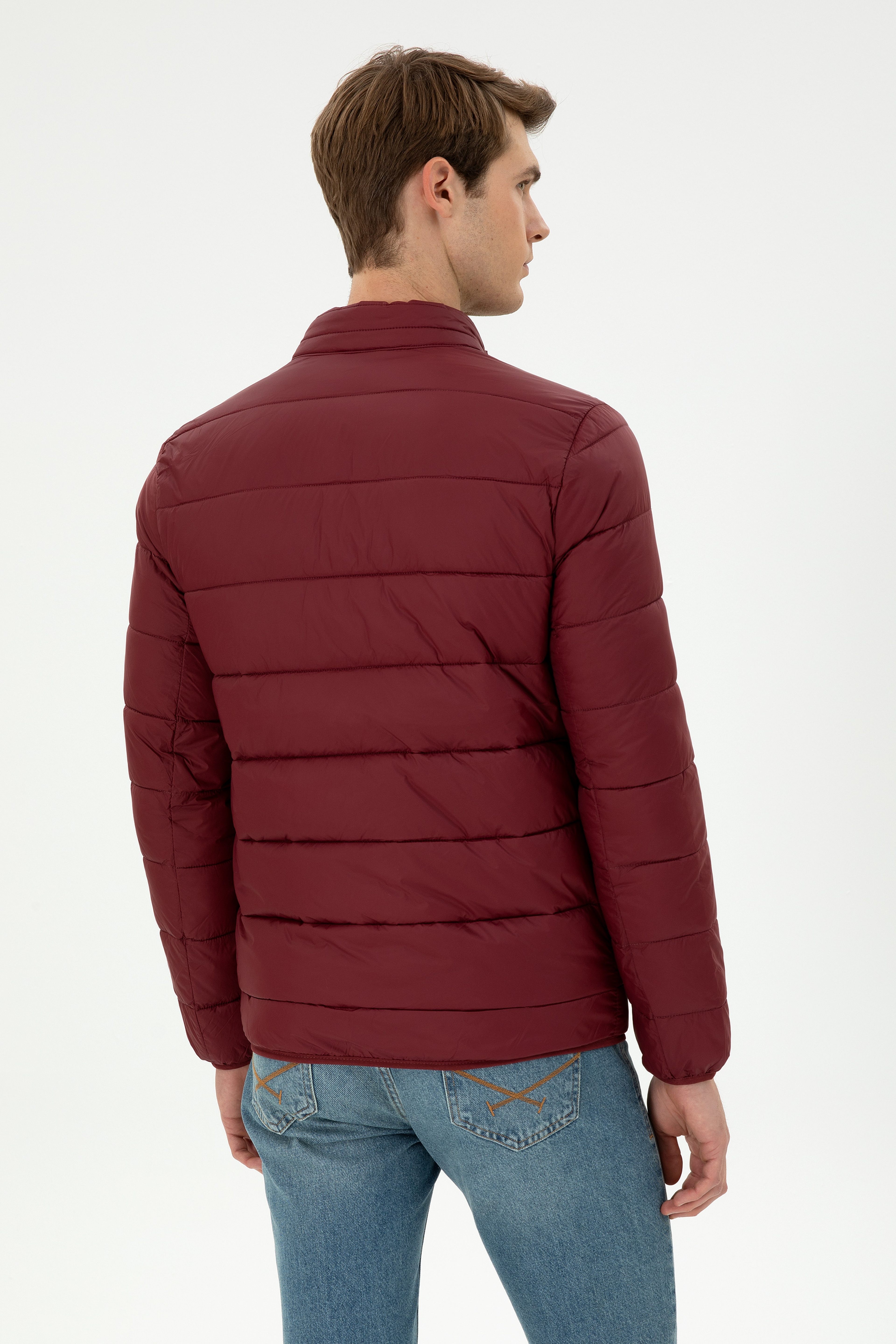 Erkek Bordo Mont - Image 5