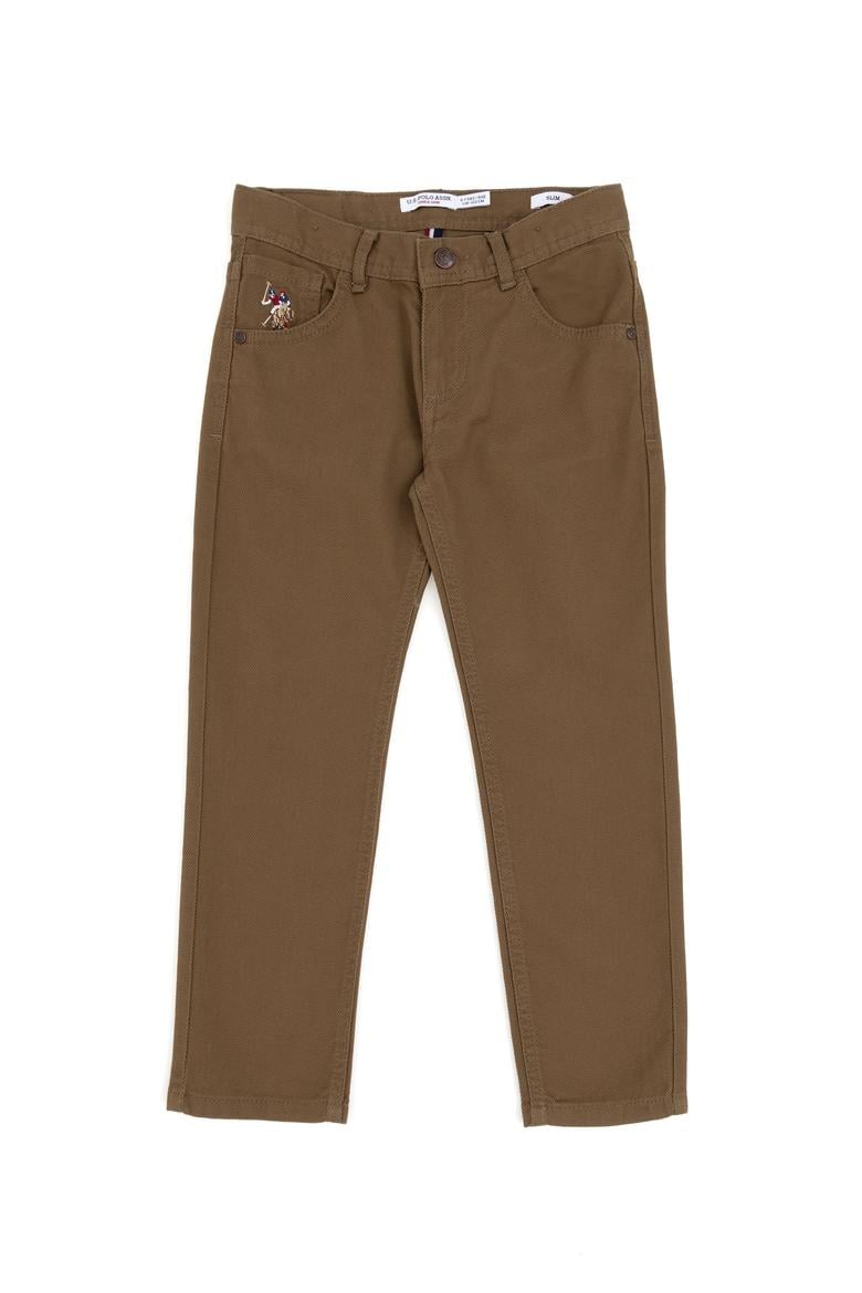 Erkek Çocuk Haki Kanvas Pantolon - 50293975038
