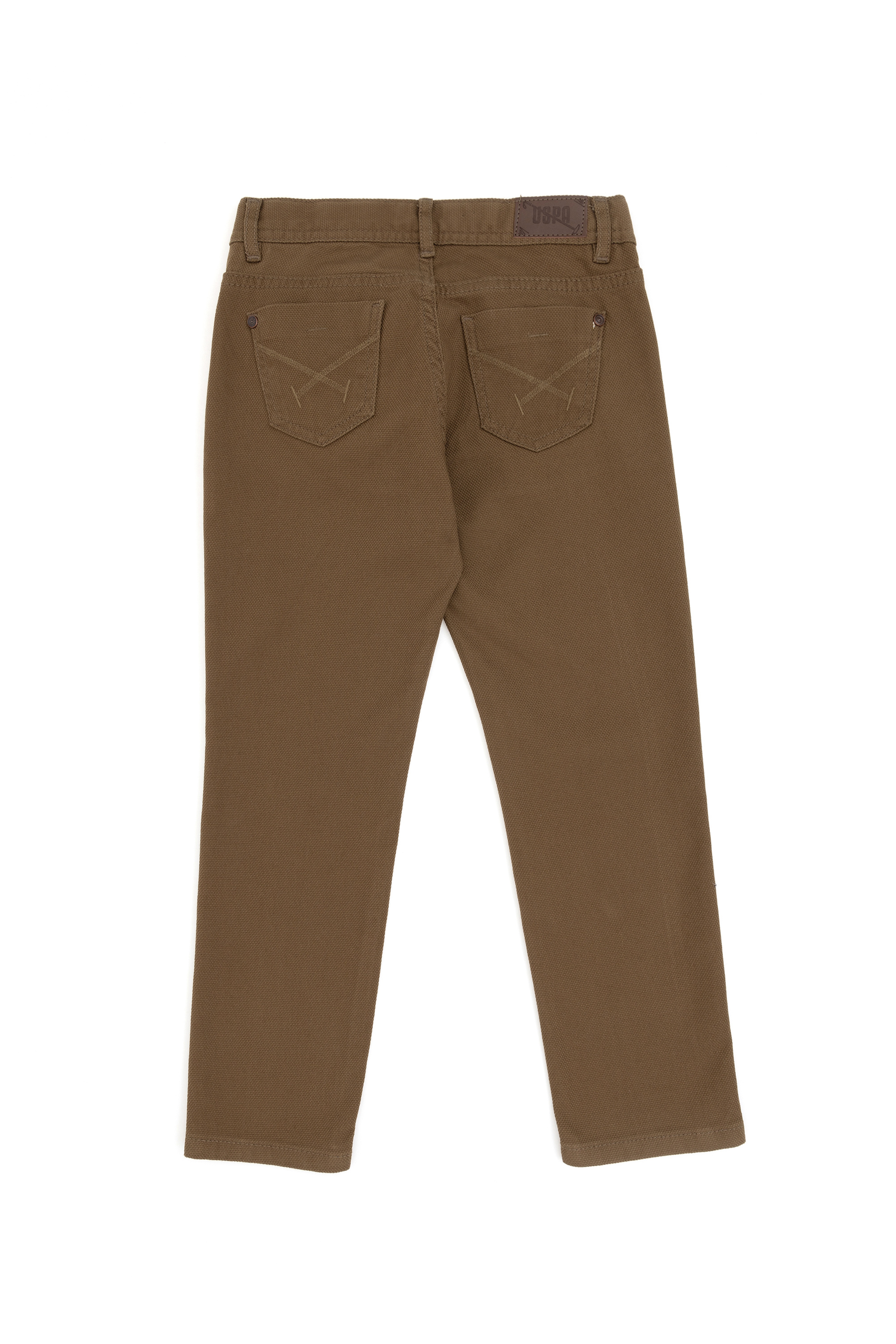 Erkek Çocuk Haki Kanvas Pantolon - Image 3