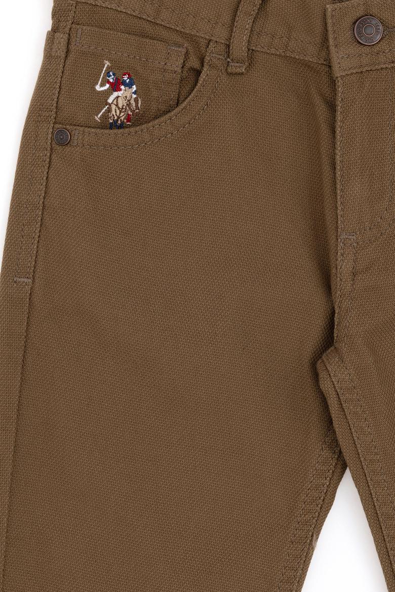 Erkek Çocuk Haki Kanvas Pantolon - 50293975038