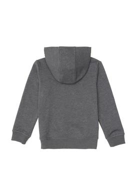 Erkek Çocuk Antrasit Melanj Basic Sweatshirt - 50293614007