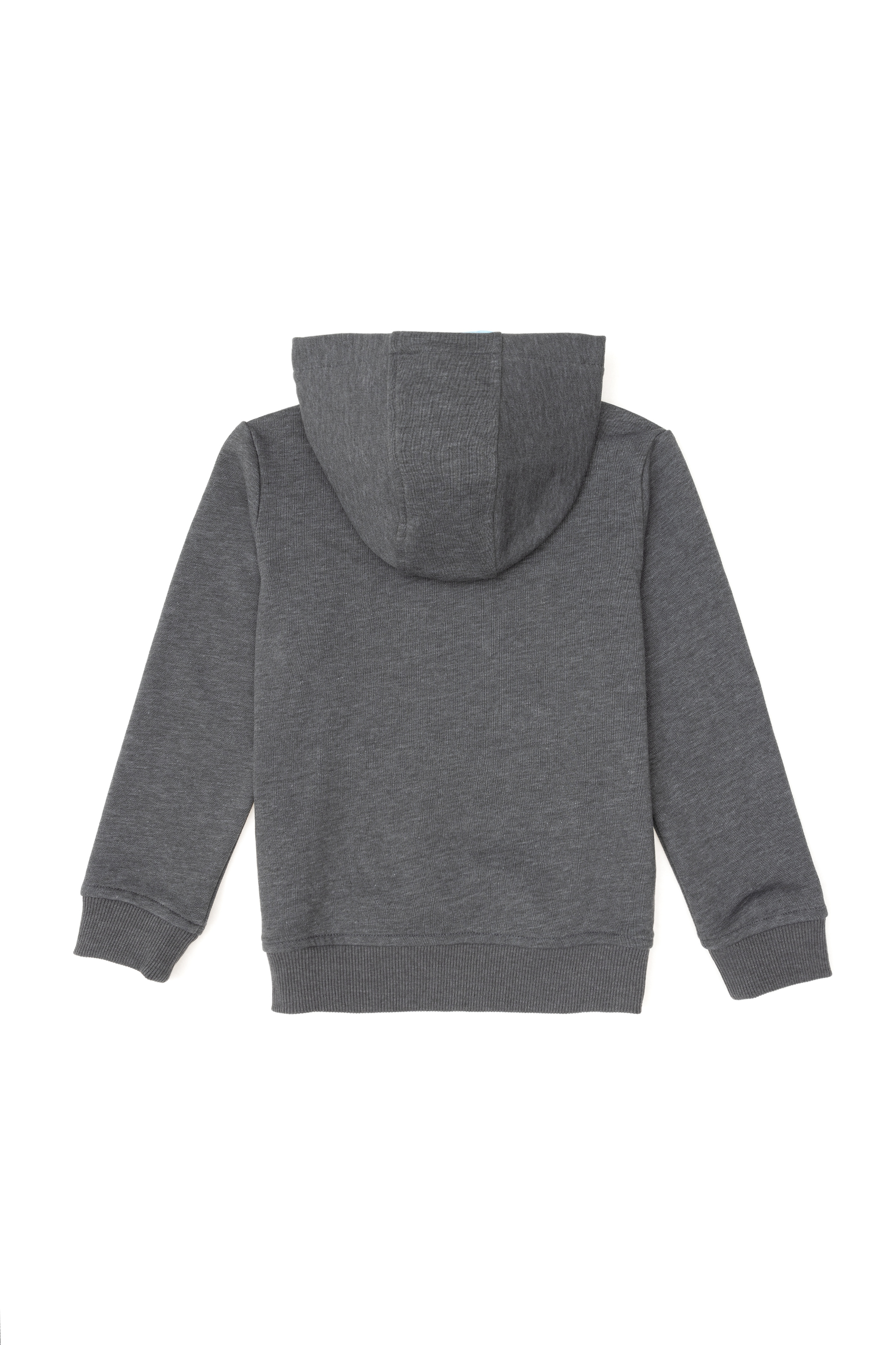 Erkek Çocuk Antrasit Melanj Basic Sweatshirt - Image 2