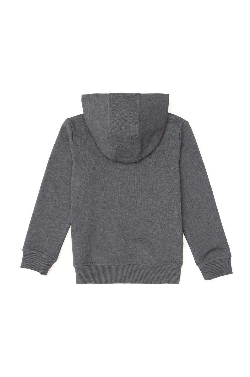 Erkek Çocuk Antrasit Melanj Basic Sweatshirt