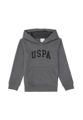 Erkek Çocuk Antrasit Melanj Basic Sweatshirt - 50293614007