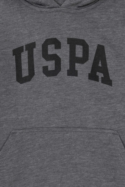 Erkek Çocuk Antrasit Melanj Basic Sweatshirt