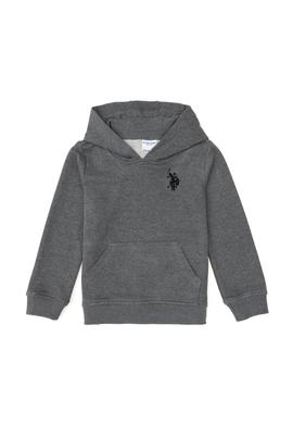 Erkek Çocuk Antrasit Melanj Basic Sweatshirt - 50293609026