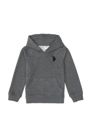 Erkek Çocuk Antrasit Melanj Basic Sweatshirt