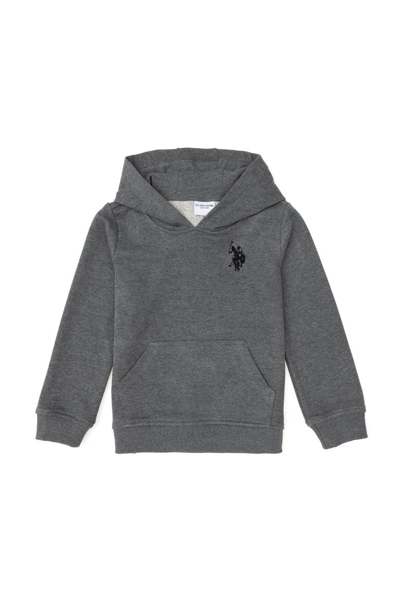 Erkek Çocuk Antrasit Melanj Basic Sweatshirt