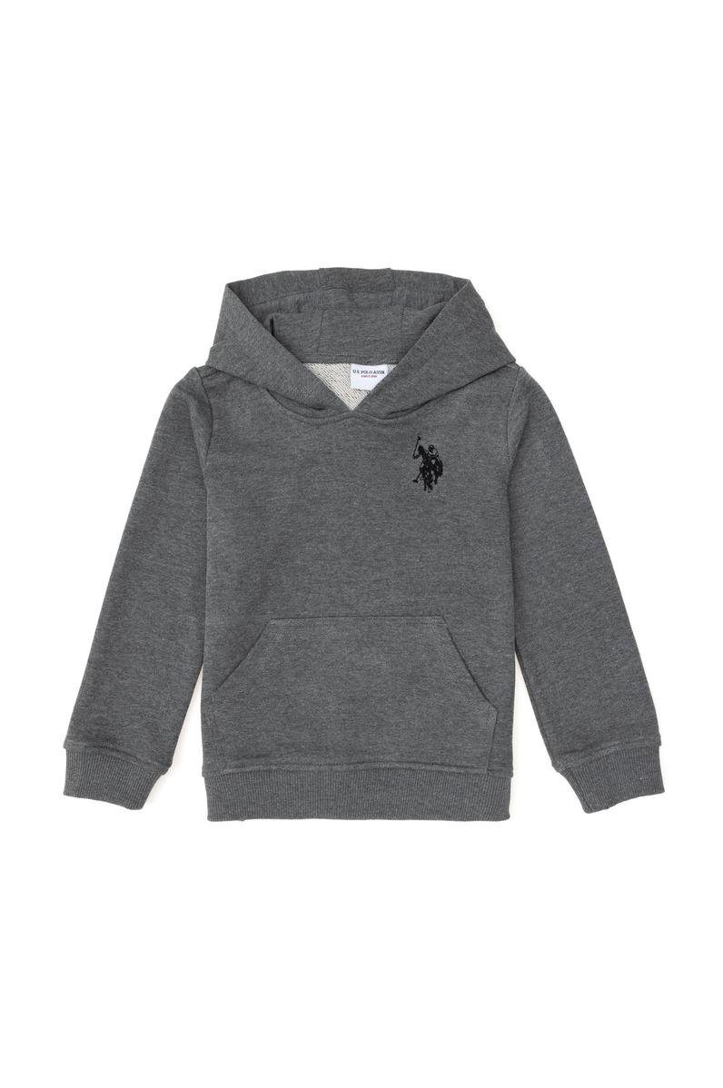 Erkek Çocuk Antrasit Melanj Basic Sweatshirt