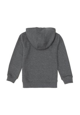 Erkek Çocuk Antrasit Melanj Basic Sweatshirt - 50293609026