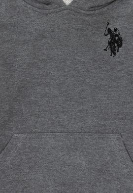 Erkek Çocuk Antrasit Melanj Basic Sweatshirt - 50293609026