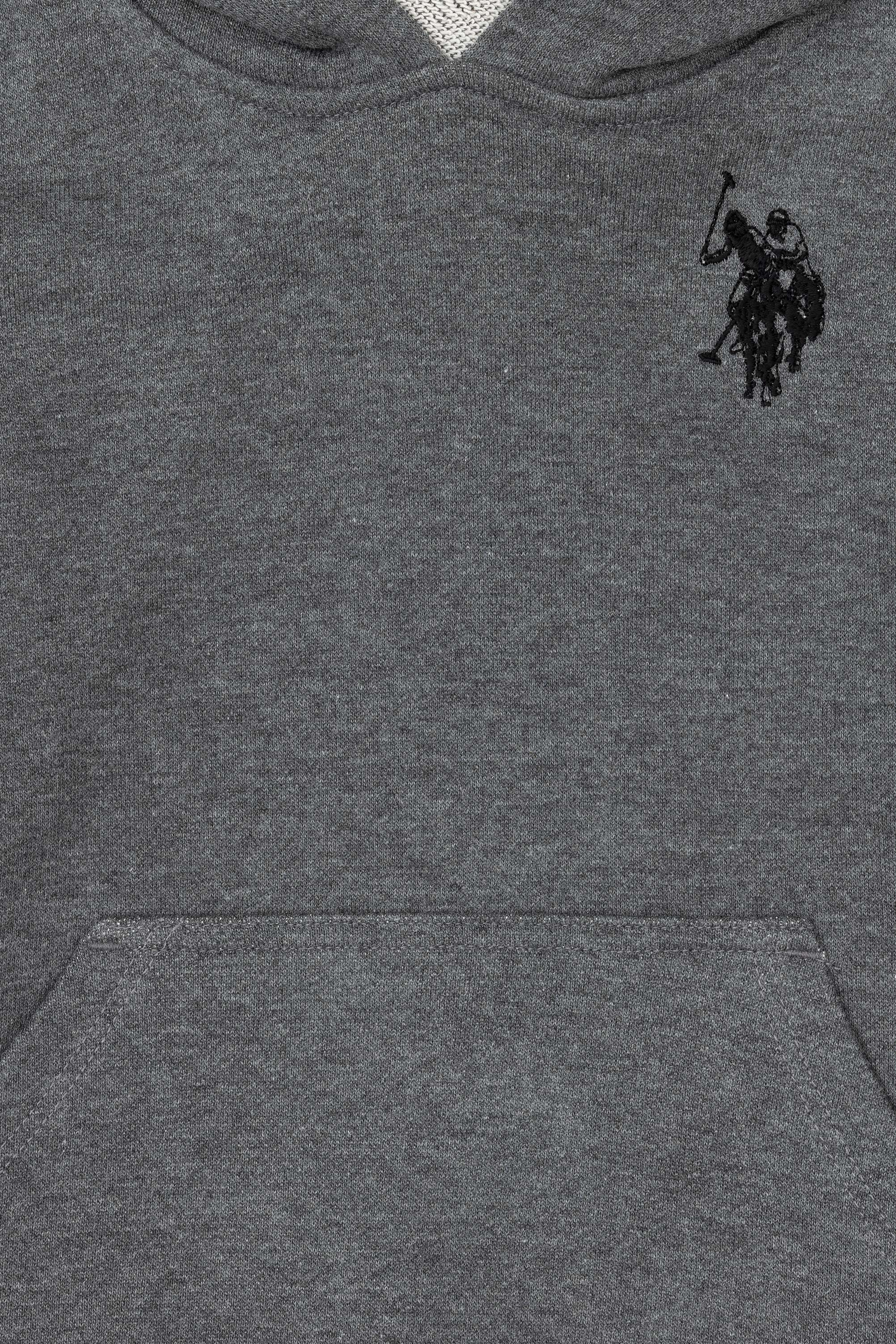 Erkek Çocuk Antrasit Melanj Basic Sweatshirt - Image 3