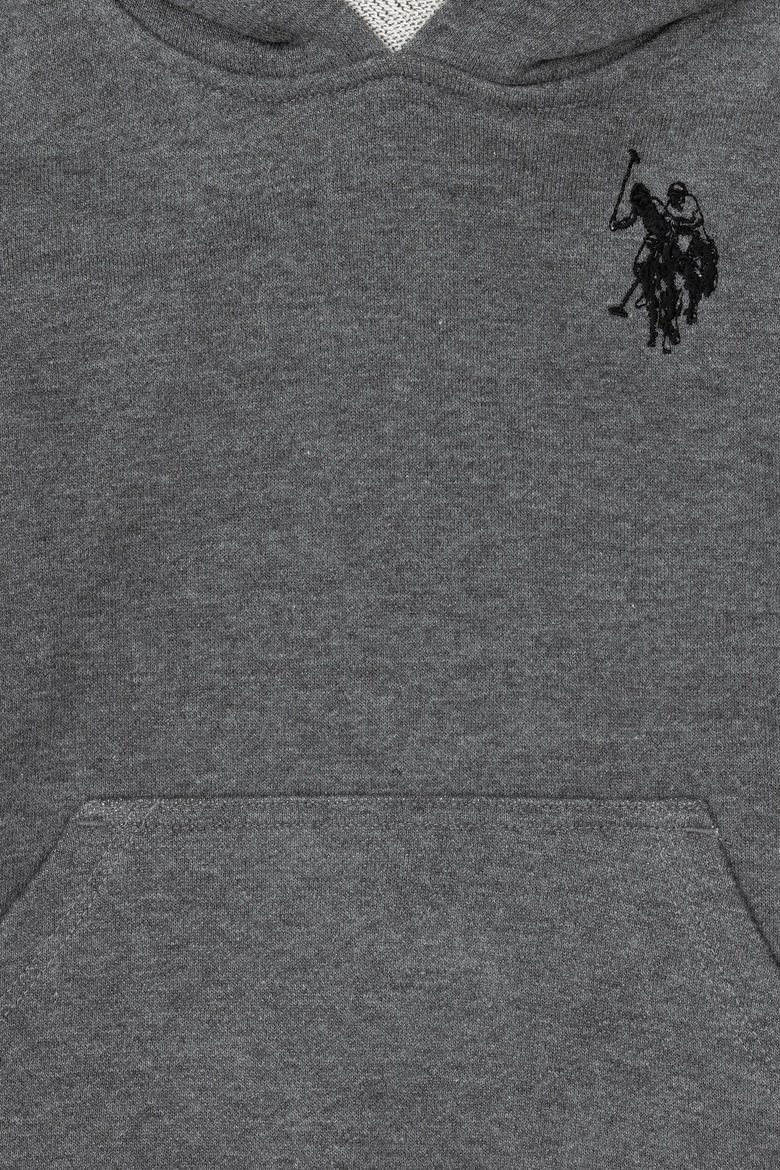 Erkek Çocuk Antrasit Melanj Basic Sweatshirt - 50293609026