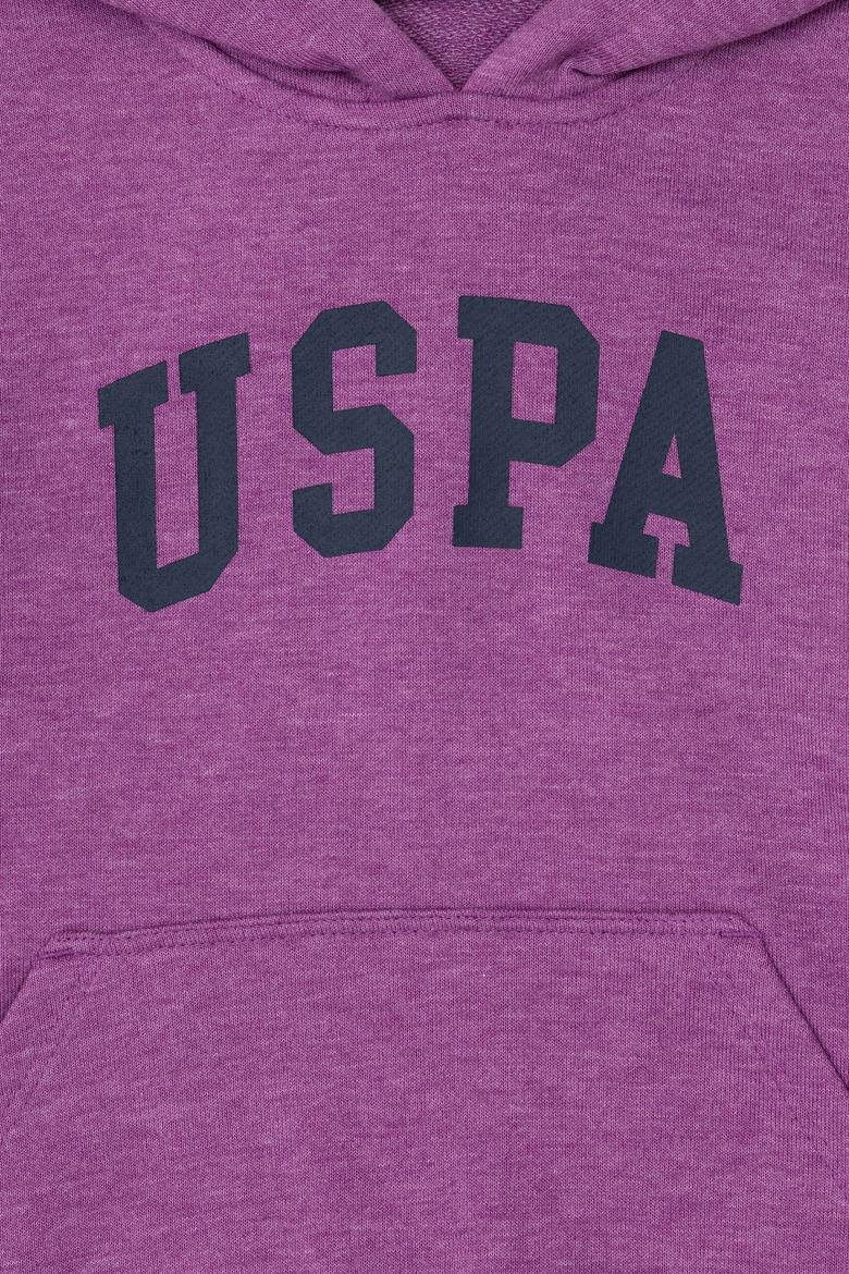 Erkek Çocuk Menekşe Basic Kapüşonlu Sweatshirt - 50293614113