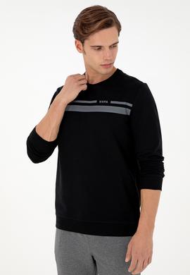 Erkek Siyah Sweatshirt - 50293463016