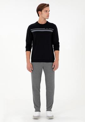 Erkek Siyah Sweatshirt - 50293463016