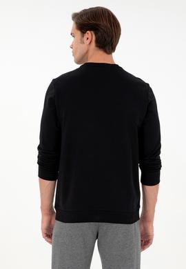 Erkek Siyah Sweatshirt - 50293463016