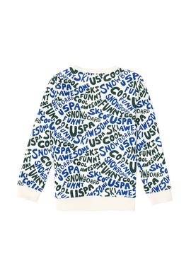 Erkek Çocuk Krem Sweatshirt - 50293460021